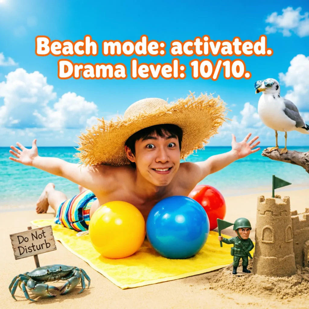 Funny Beach Captions IG Scroll-Stoppers