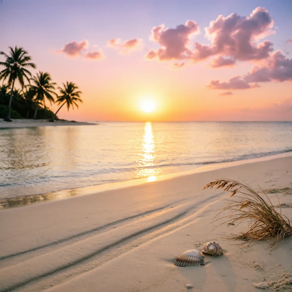 Sunset Beach Day Captions for Instagram