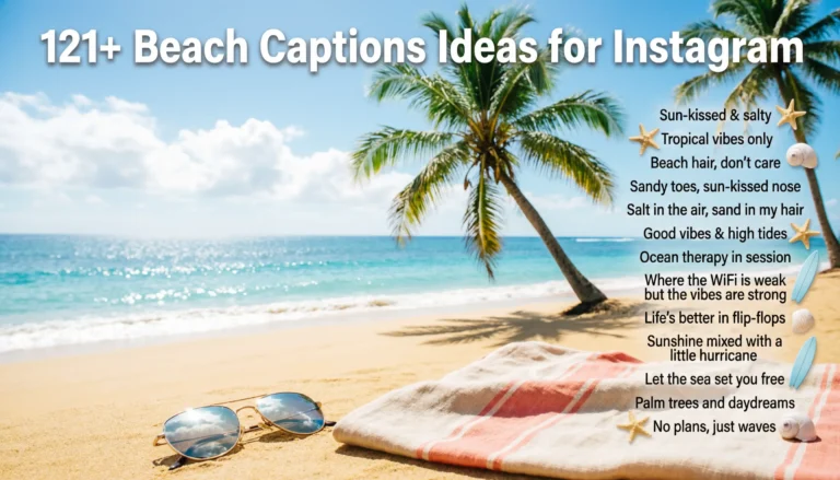 beach captions ideas