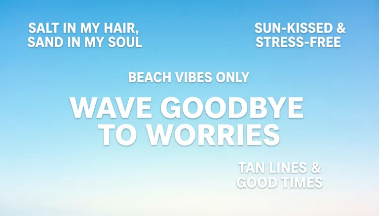 beach captions short