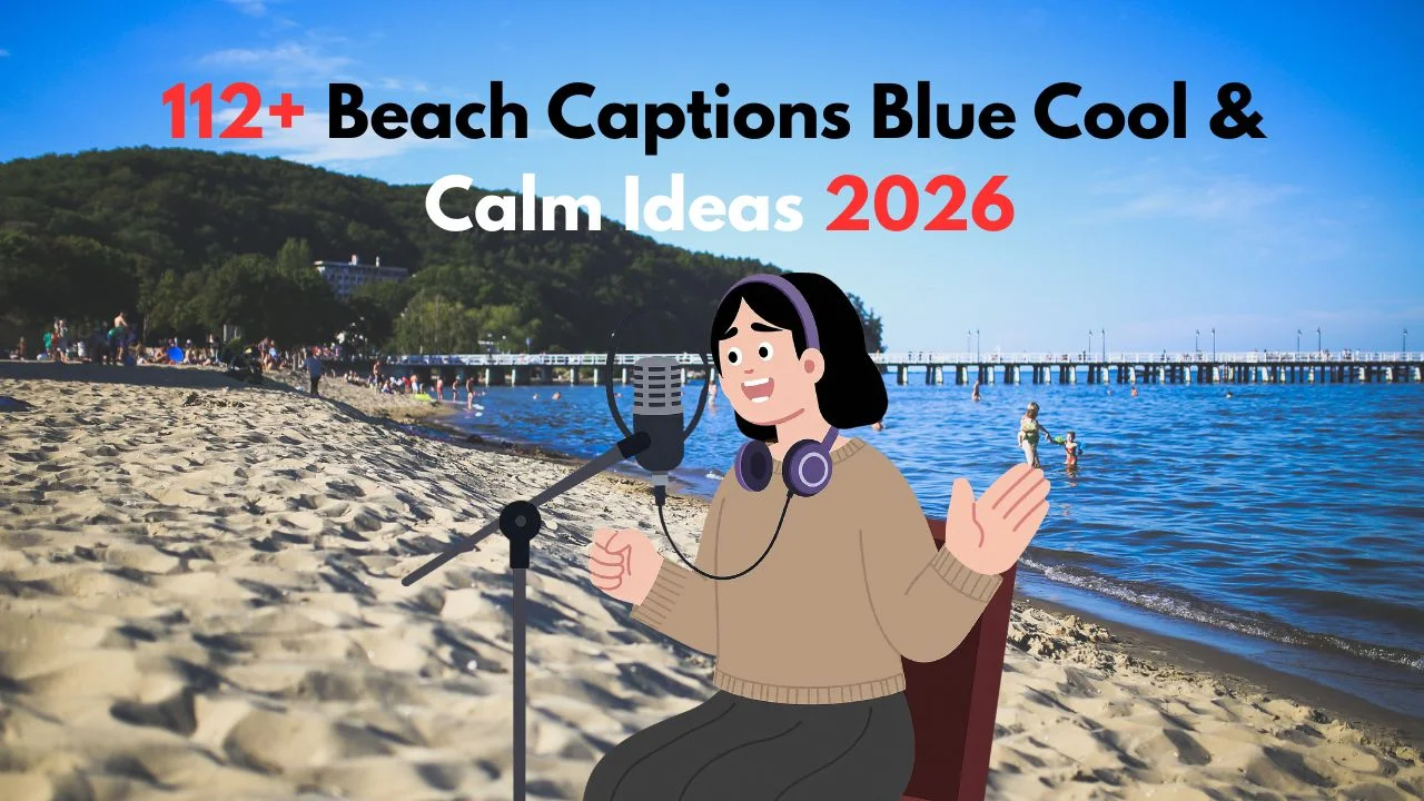 beach captions blue