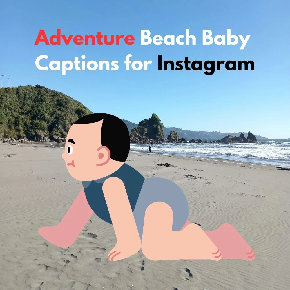 beach baby captions for instagram