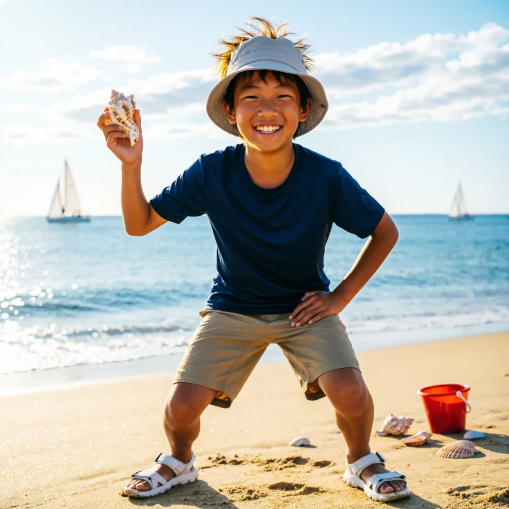 Adventure-Ready Beach Captions for Instagram for Boy