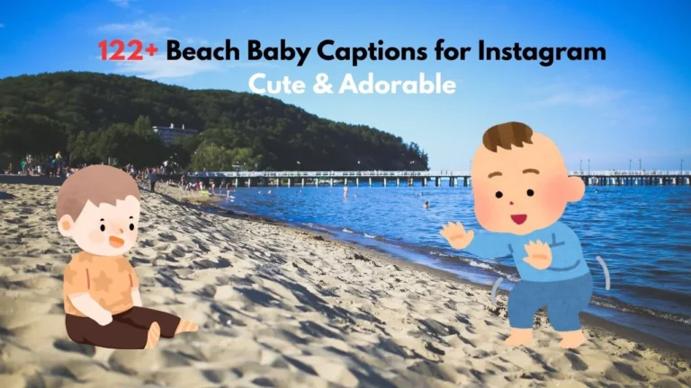 beach baby captions for instagram