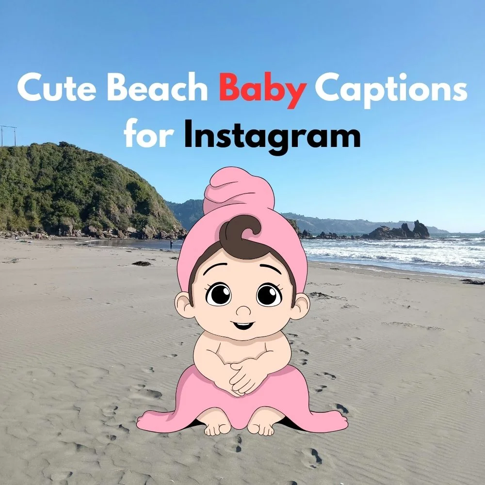 beach baby captions for instagram