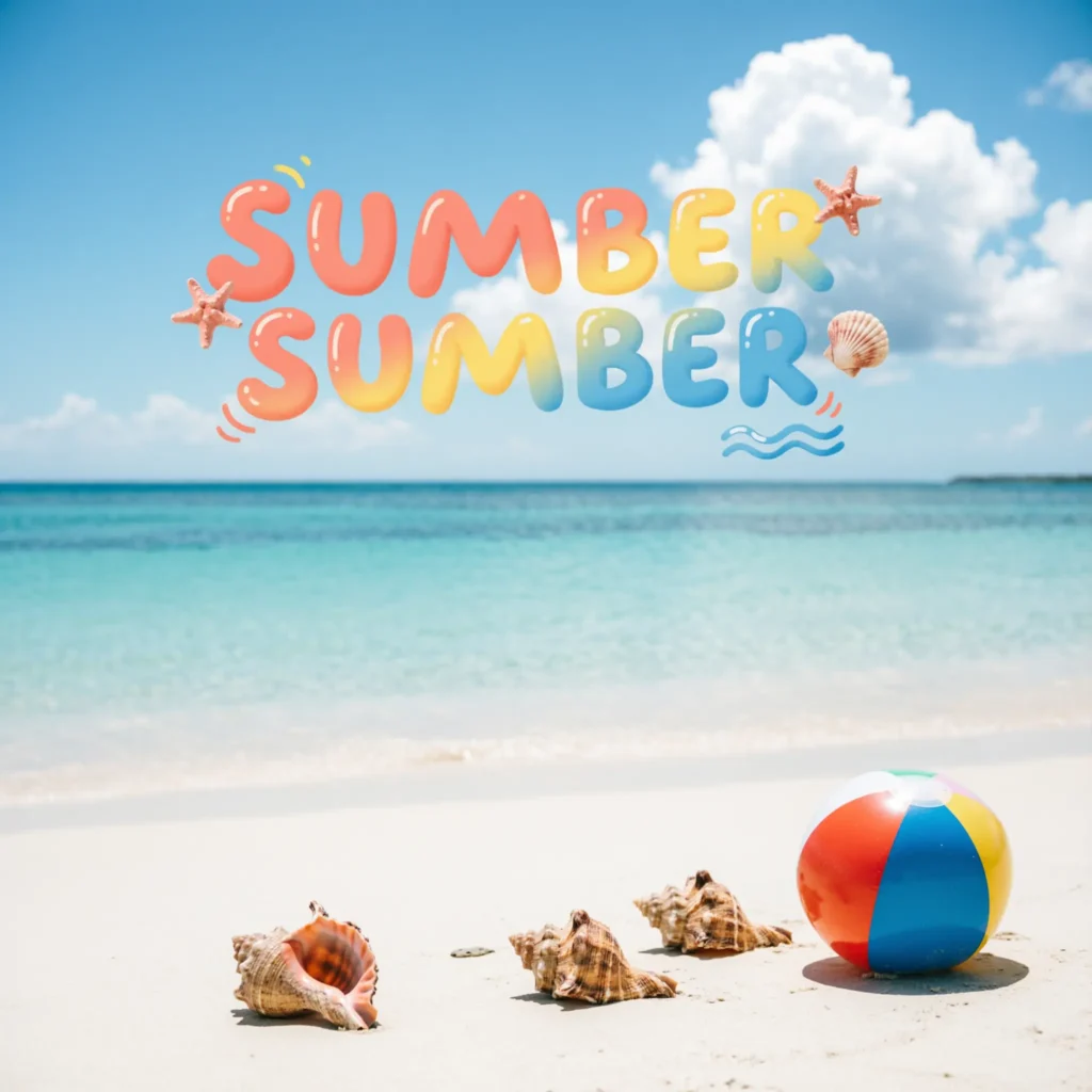 Cute & Playful Beach Captions for Instagram for Girl