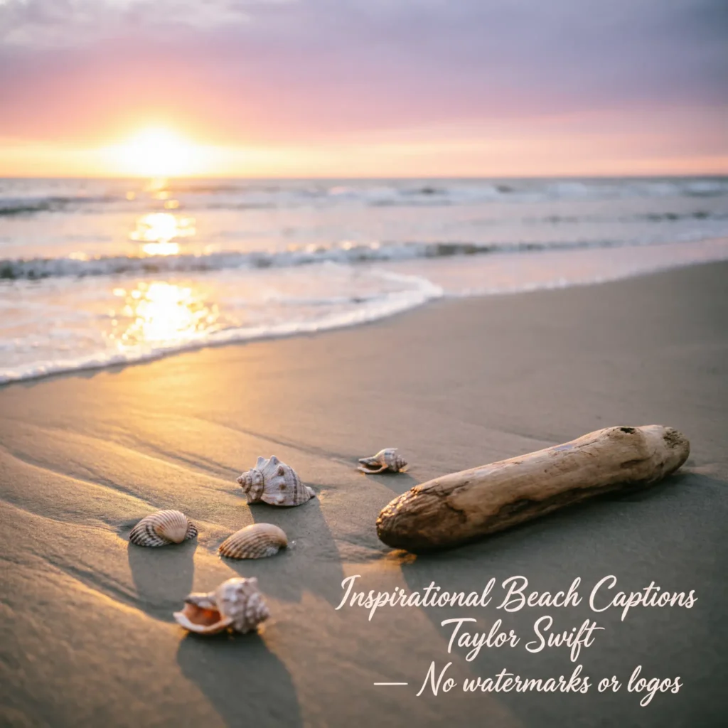 Inspirational Beach Captions Taylor Swift
