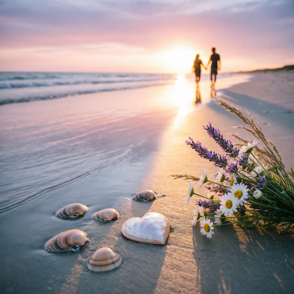 Romantic Beach Nature Captions for Instagram 💕