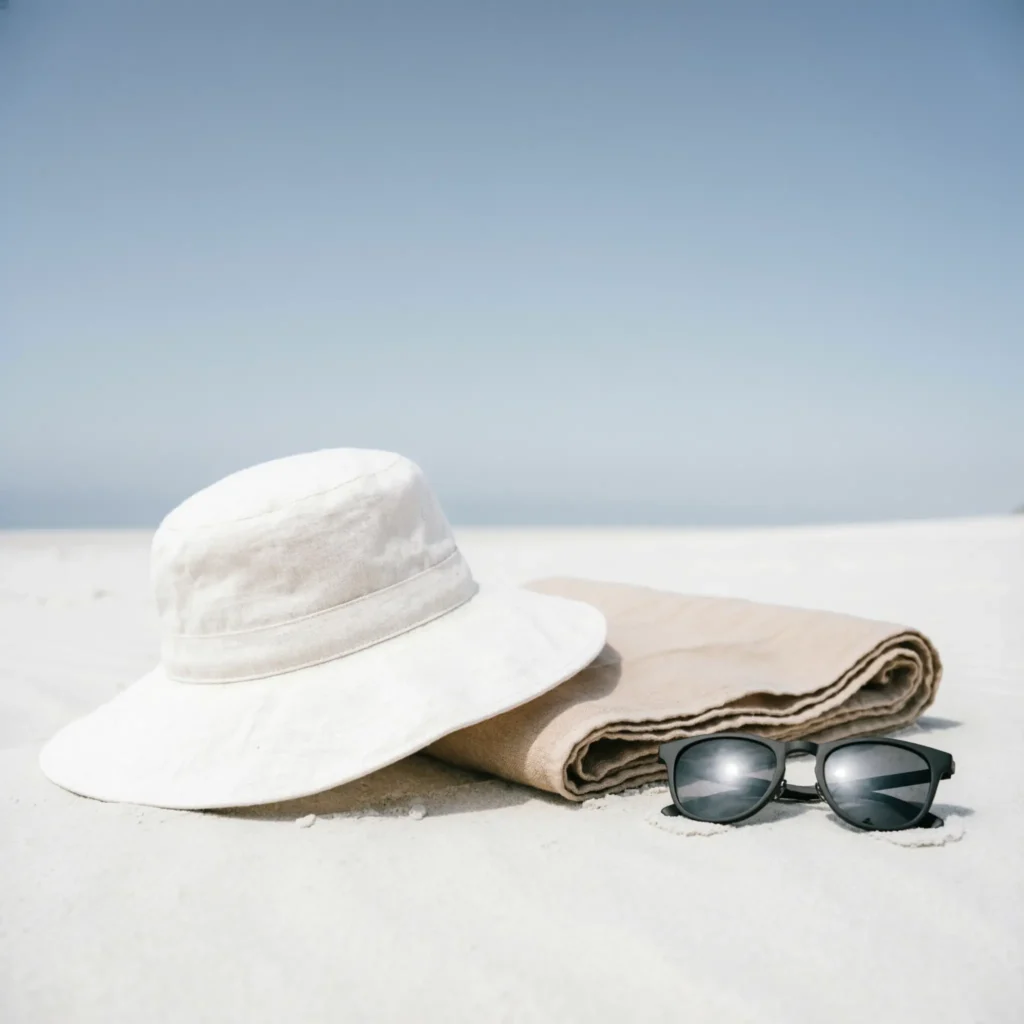 Beach essentials captions