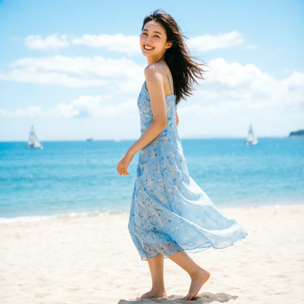 Short & Snappy Beach Dress Captions