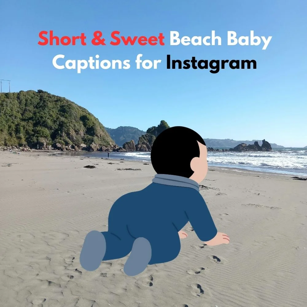 beach baby captions for instagram