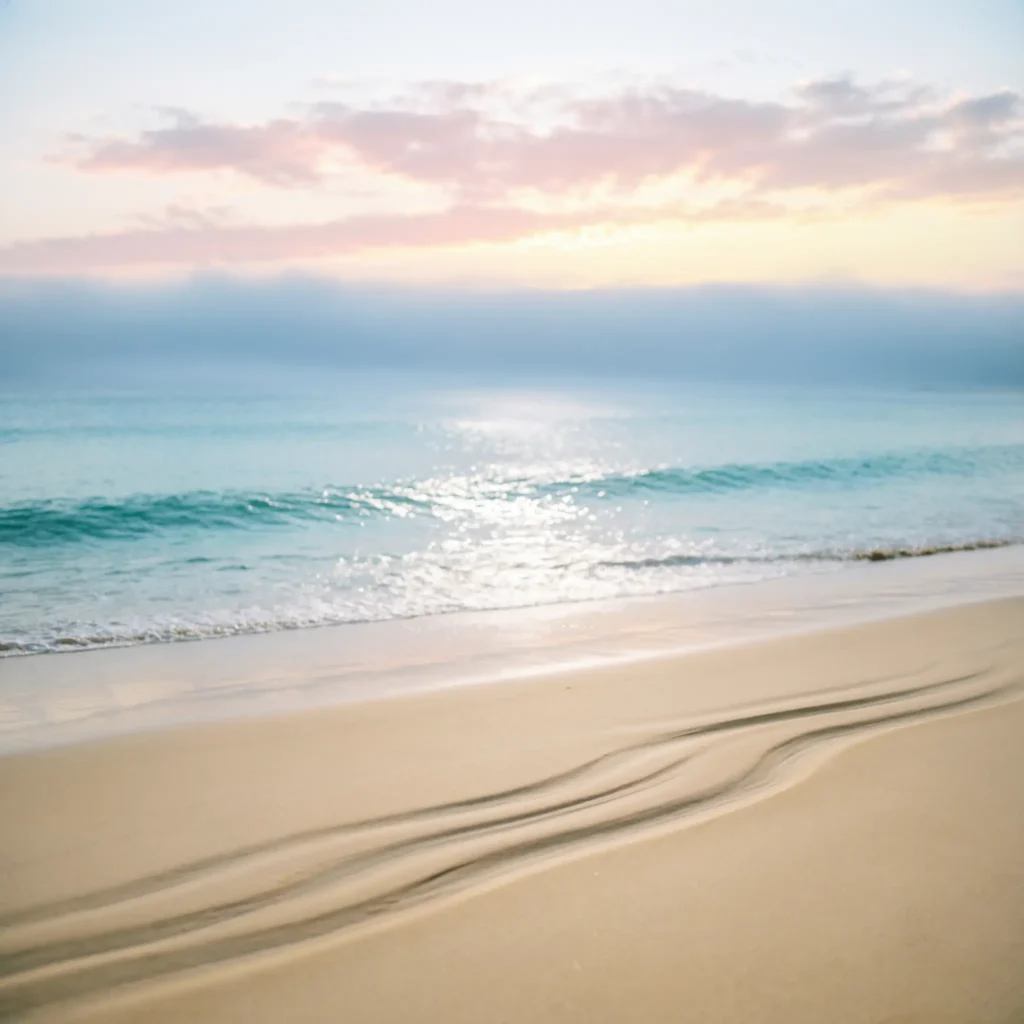 Short one-word beach