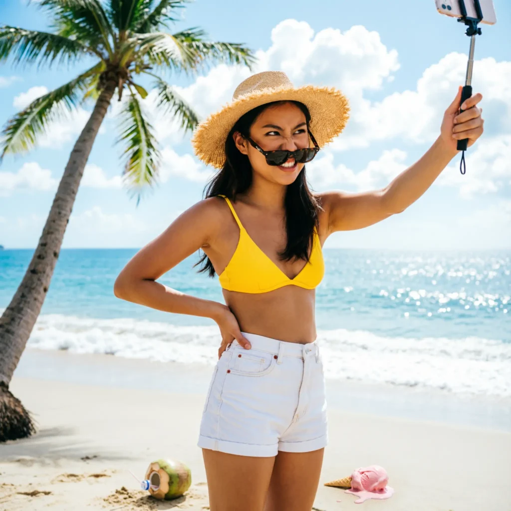 Beach day captions for Instagram for girl