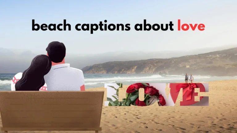 beach captions about love