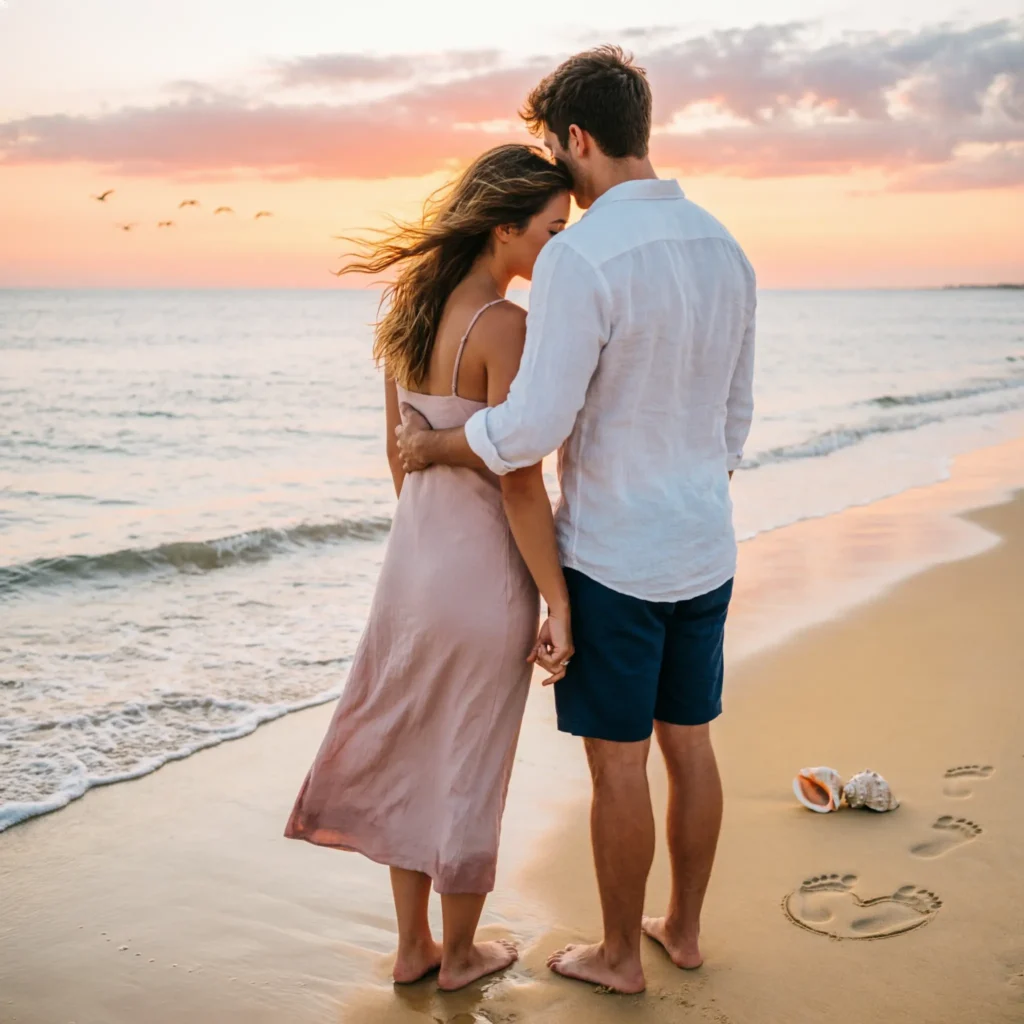 Romantic Whispers and Couple-Focused Beach Ken Quotes