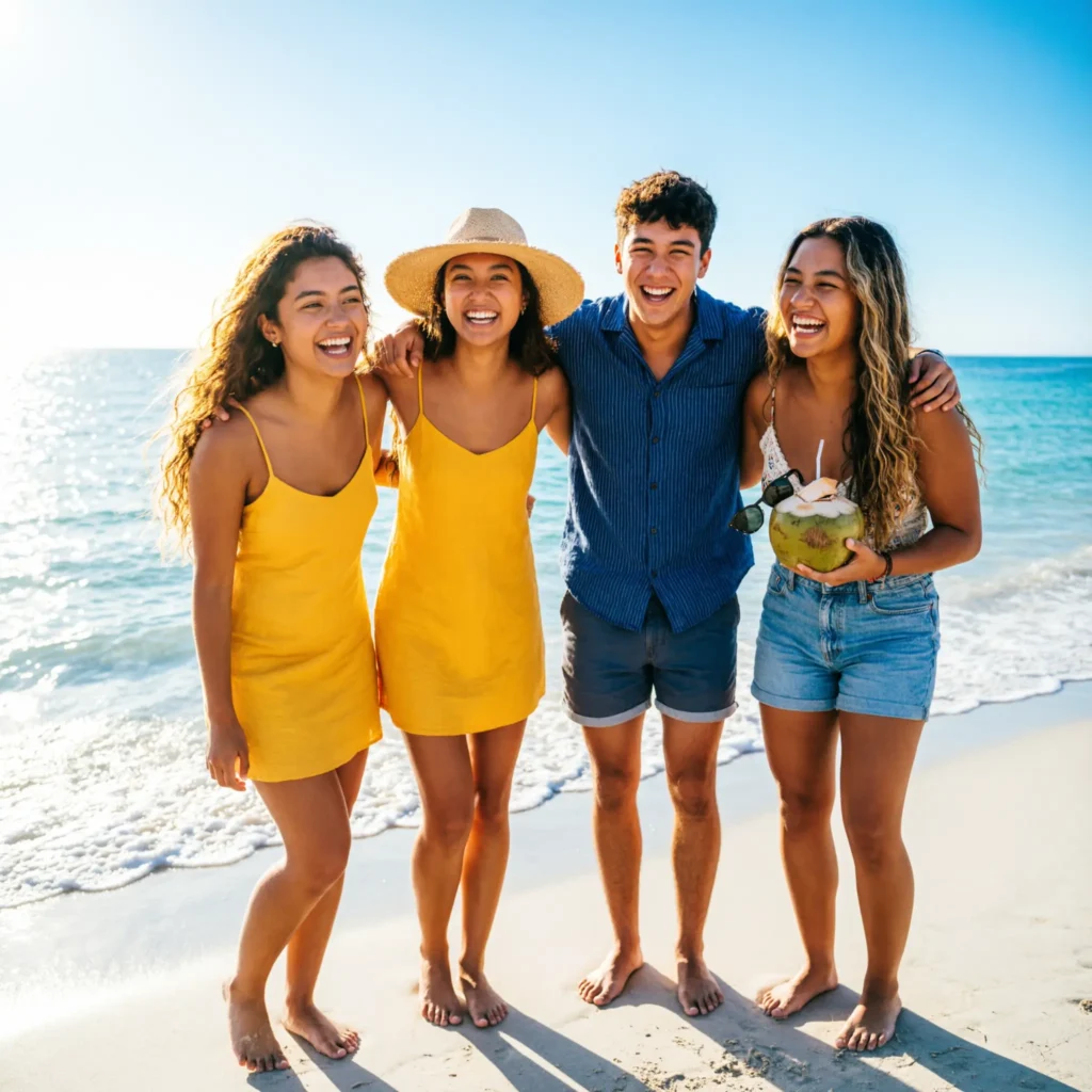  captions with friends