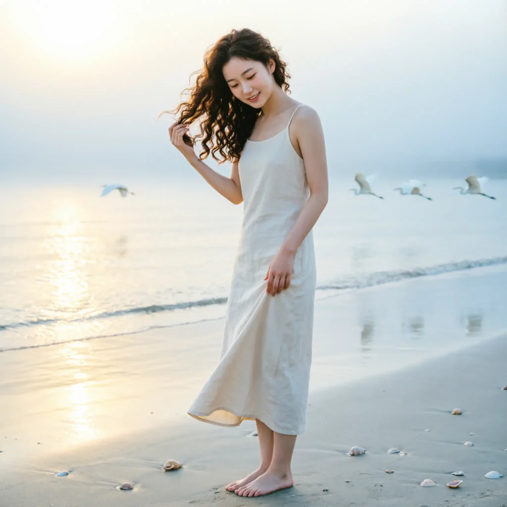 beach captions girls