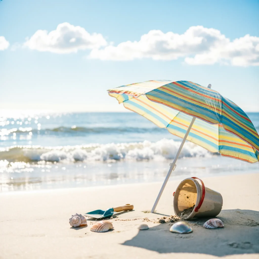 Funny & Playful Clever Beach Captions