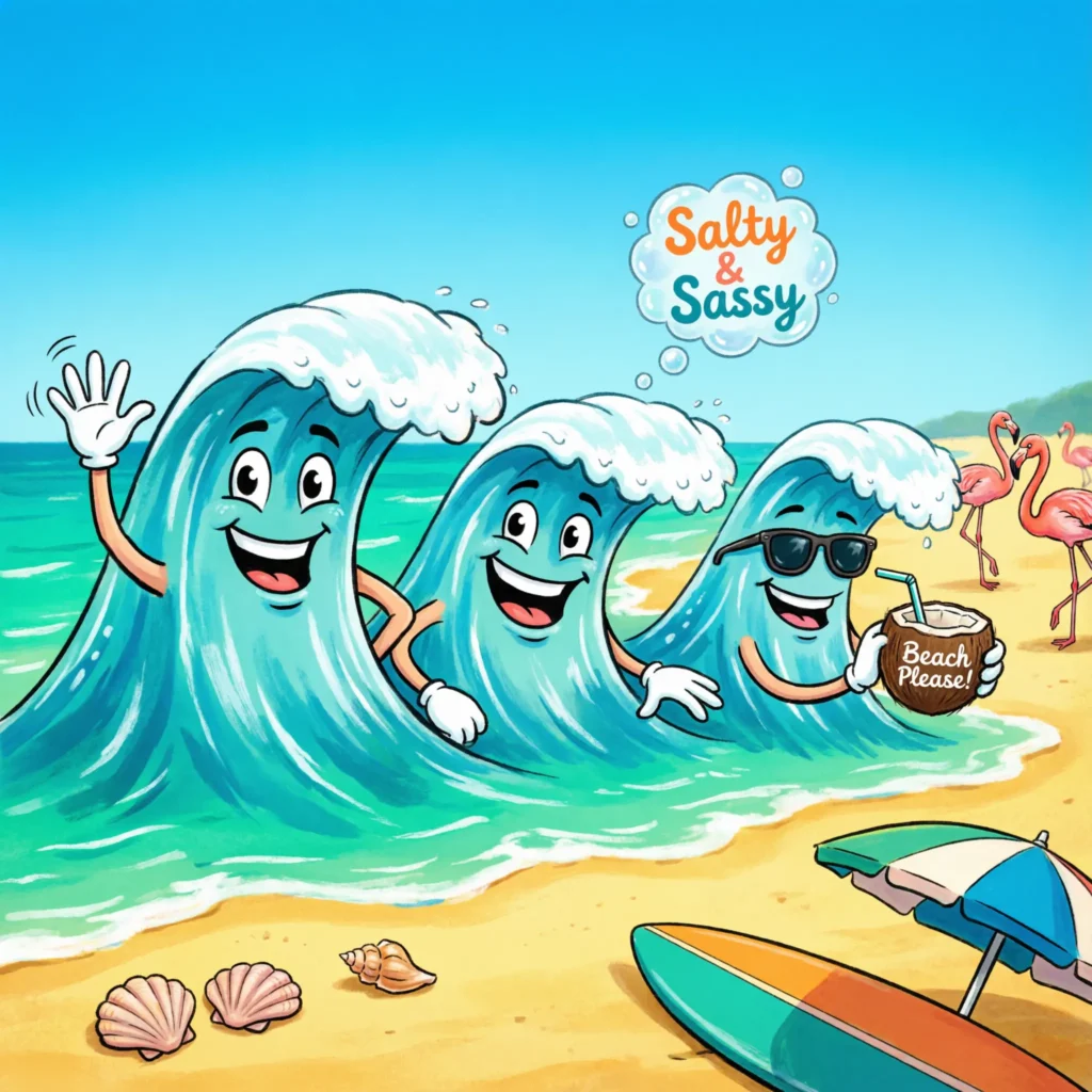 Wave Hello with These Hilarious Beach Captions Puns