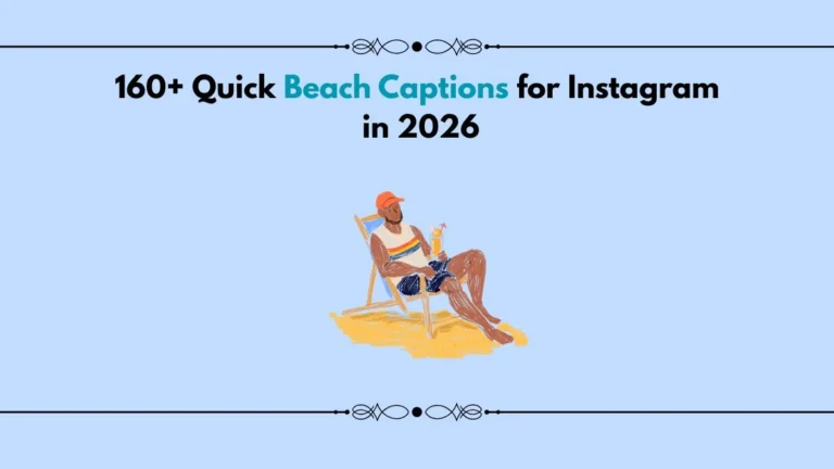 quick beach captions for instagram
