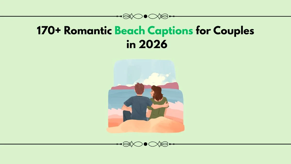 beach captions romantic
