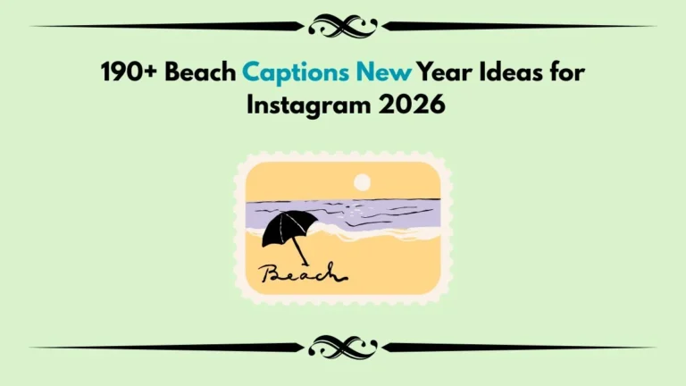 beach captions new year