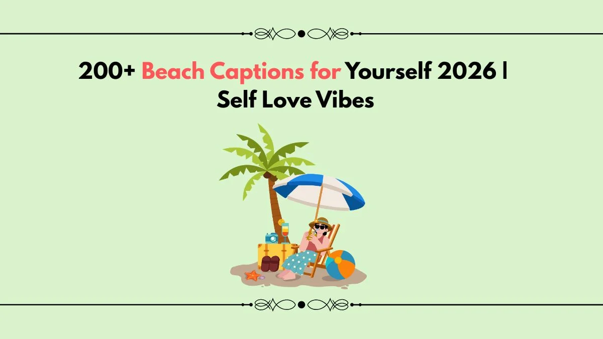 beach captions for yourself
