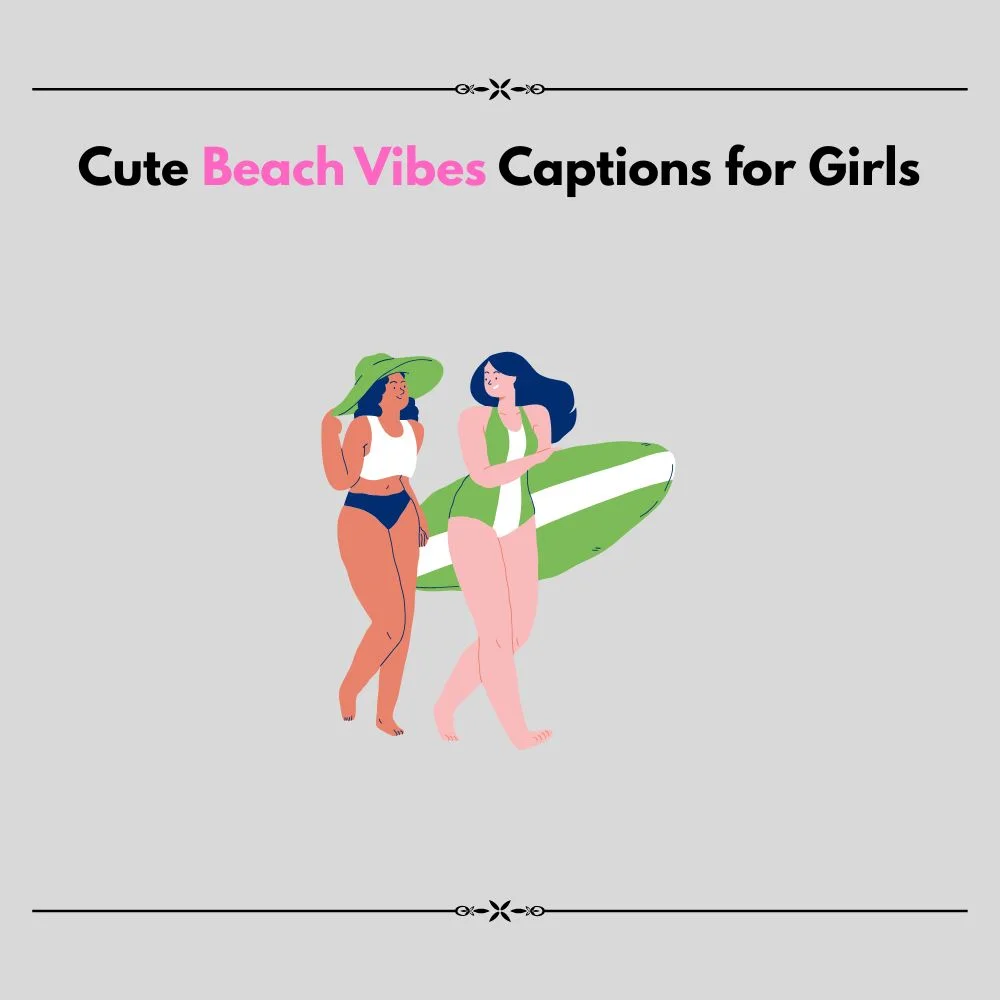 beach vibes captions for girls