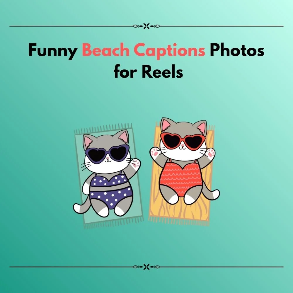 beach captions photos